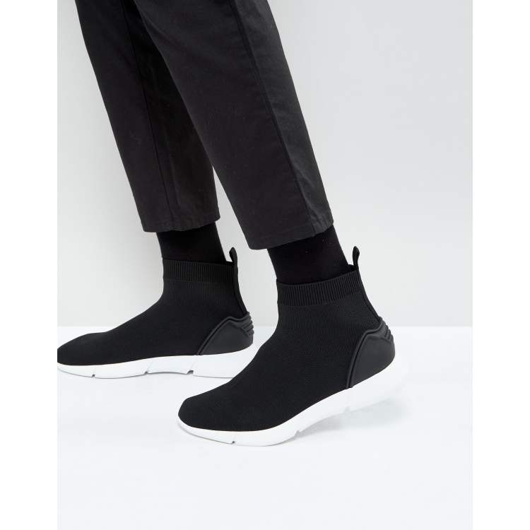 scarpe a calza nere