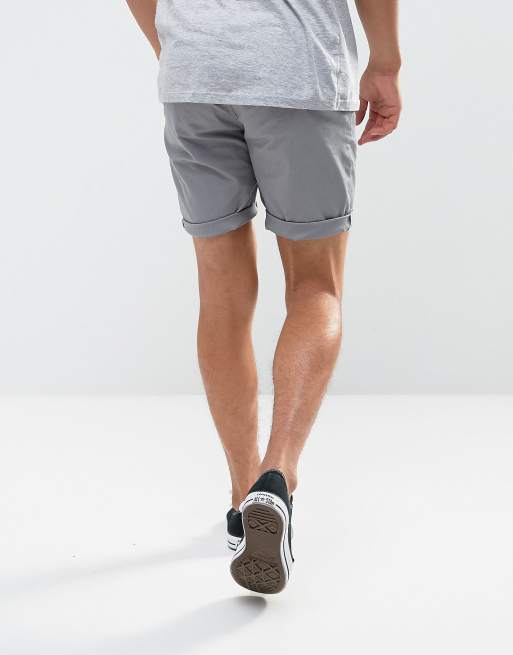 vindiog Grau Blau in im und ASOS Set warmesgrau Schmale Chinoshorts 2er Rabatt nqStXwpZPw