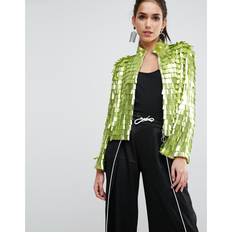 Image 1 of SEQUINNED KIMONO from Zara