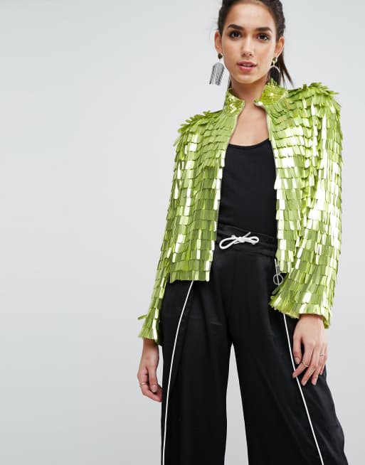 Sequin kimono 2024 jacket uk