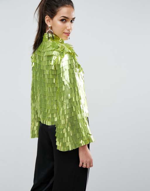 Asos on sale sequin kimono