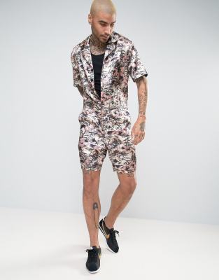 asos pink boiler suit