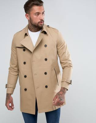 asos trench coat mens
