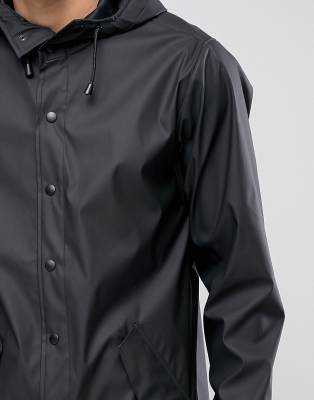 asos rain jacket mens