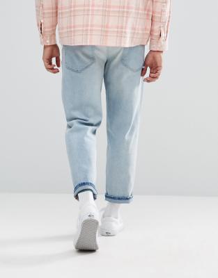 light blue skater jeans