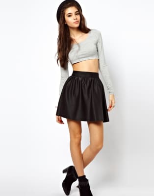 asos skater skirt