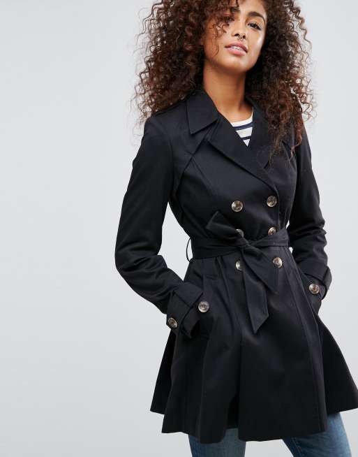 Black skater clearance coat