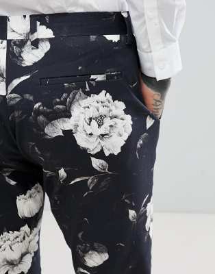 asos mens floral pants