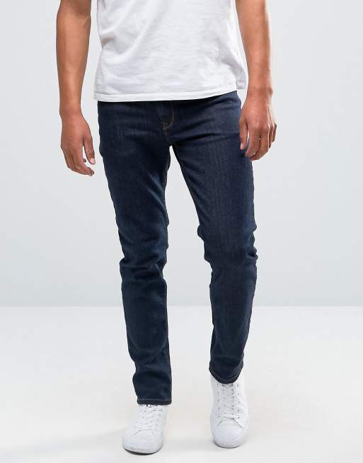 ASOS Skinny Jeans In Raw Blue