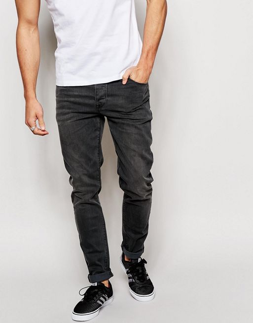 ASOS | ASOS Skinny Jeans In Washed Black