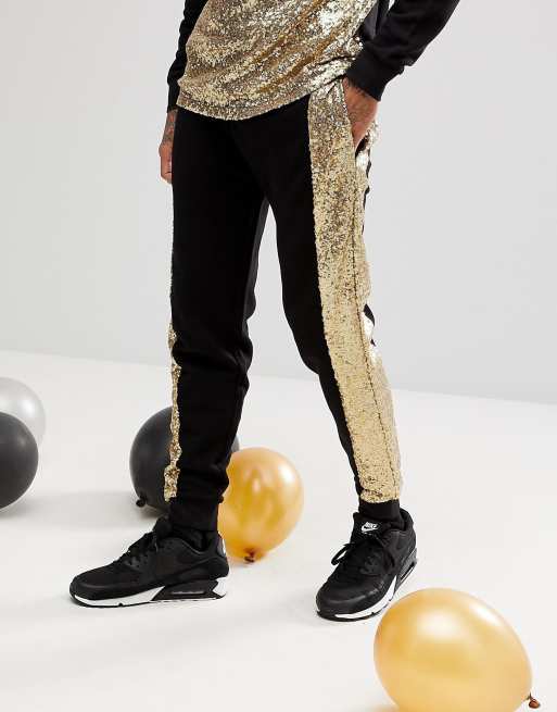 Glitter store jogging suit