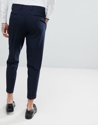 ASOS Skinny Tapered Suit Trousers In 
