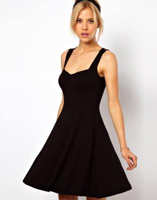 sweetheart skater dress