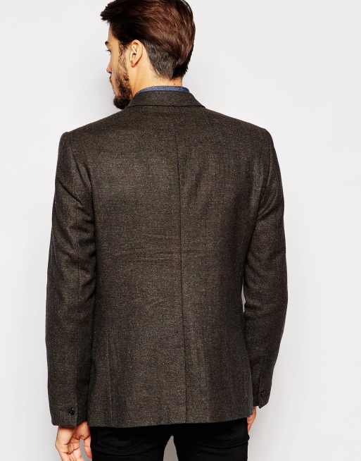 Asos tweed blazer sale