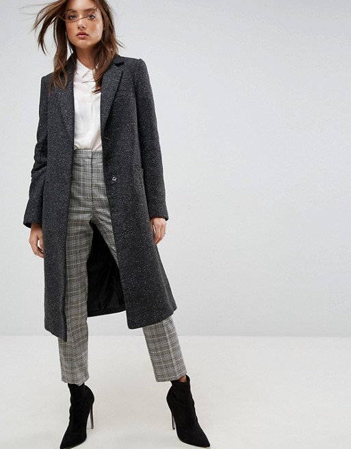 ASOS | ASOS Slim Coat in Wool Blend