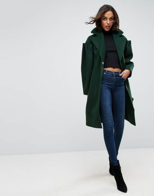 Asos slim clearance coat