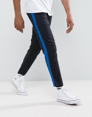 chinos with side stripe