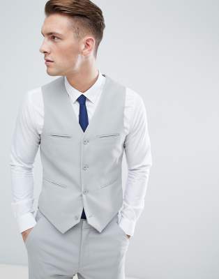 light gray waistcoat