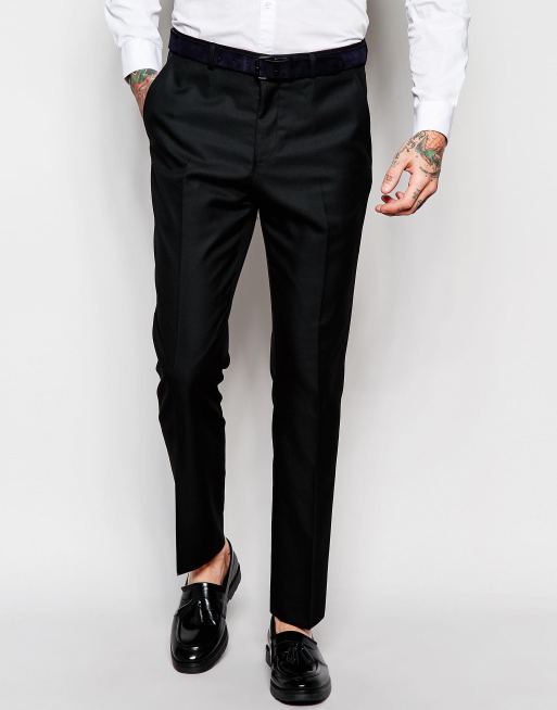 ASOS Slim Fit Tuxedo Suit White Jacket Black Pant