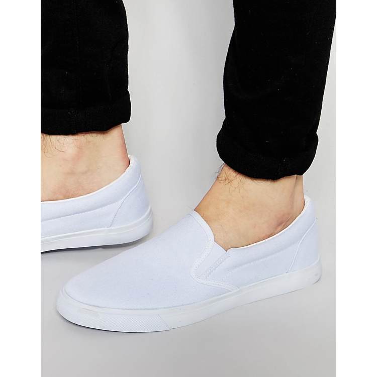 Asos white canvas sales shoes