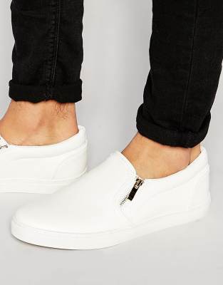 asos white plimsolls
