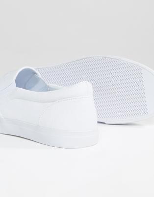 asos white canvas shoes