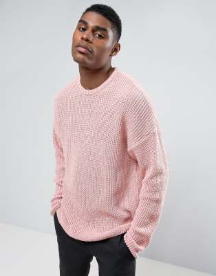 asos pink sweater