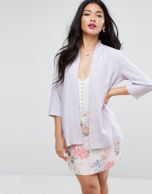 asos lilac blazer