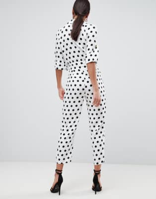 asos spotty jumpsuit