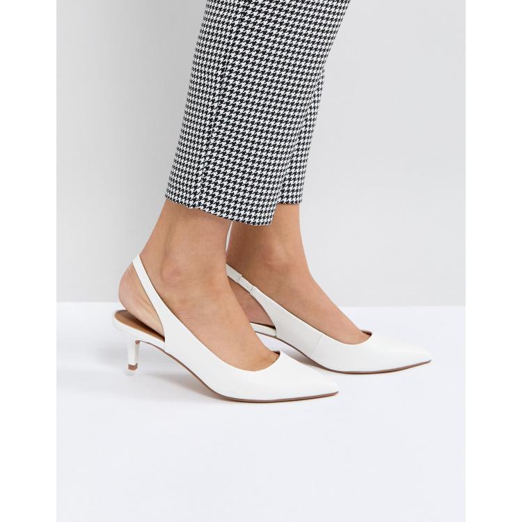 ASOS SPIRIT Chaussures talon bobine et bride arri re ASOS