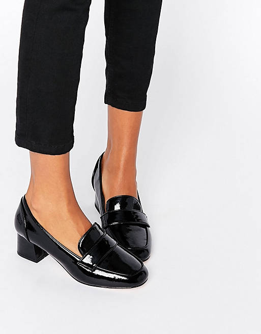 ASOS SPRINT Heeled Loafers