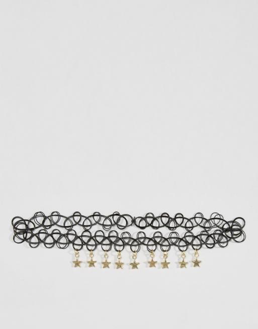 ASOS Stars Tattoo Choker Necklace