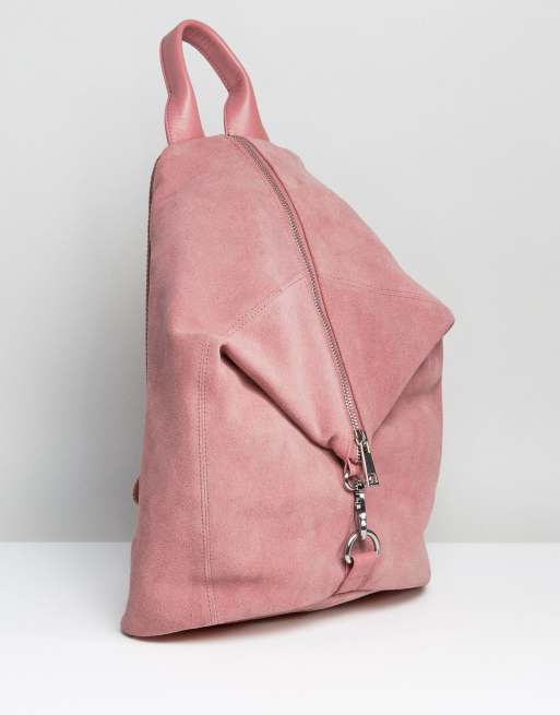 Asos on sale suede backpack