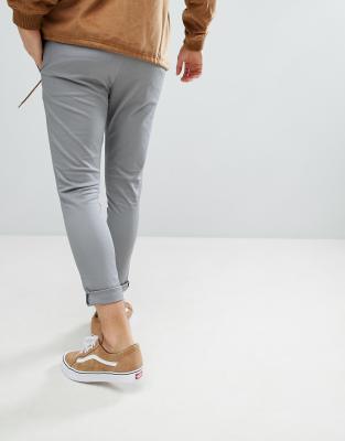 asos grey chinos