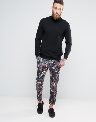 skinny cropped suit pants