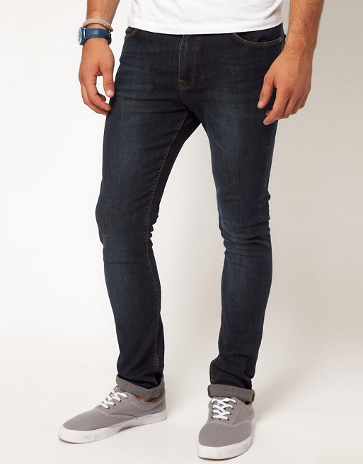 ASOS | ASOS Super Skinny Jeans In Dark Wash