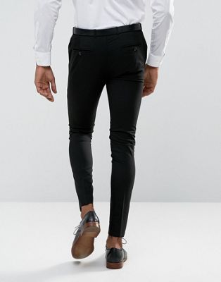 ultra skinny black trousers