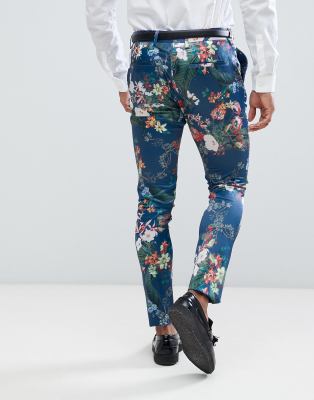 asos mens floral pants