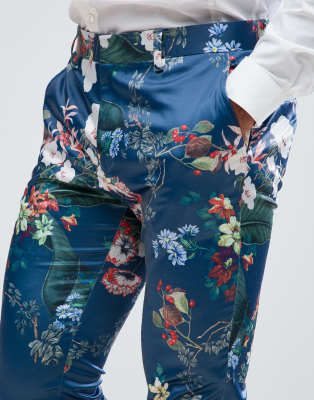 asos mens floral pants
