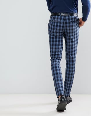 plaid pants mens asos