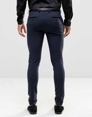 super skinny tuxedo pants