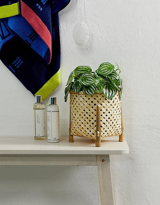 ASOS SUPPLY bamboo plant stand