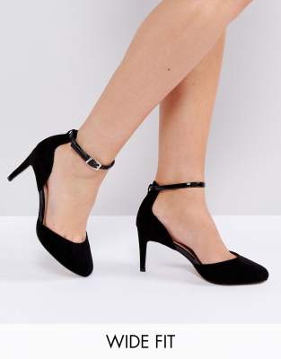 asos heels wide fit