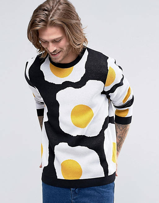 ASOS Sweater with Fried Eggs