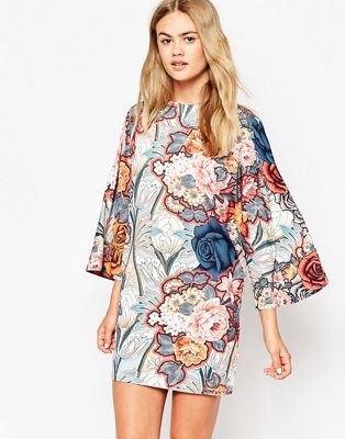 kimono shirt dress