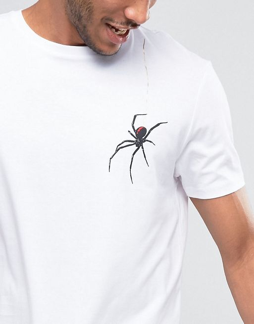 La t-shirt bianca – Ragno