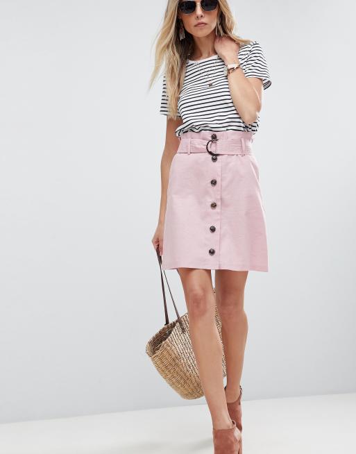 Asos paperbag skirt sale