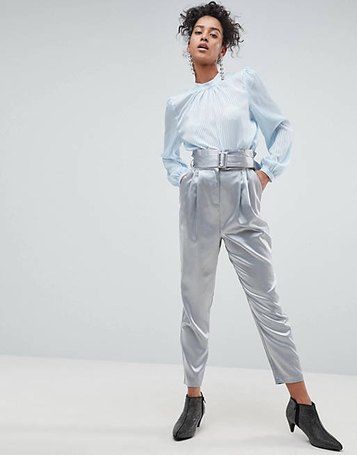 ASOS Tailored PANTS with Paperbag Waist