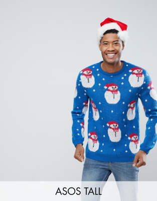 tall christmas jumper