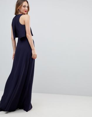 thigh split maxi